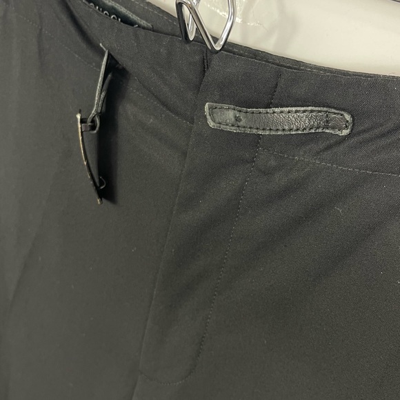 Gucci Vintage Black Wool Blend High Waisted Crop Ankle Pants Trousers Italy 42 M - Picture 10 of 16